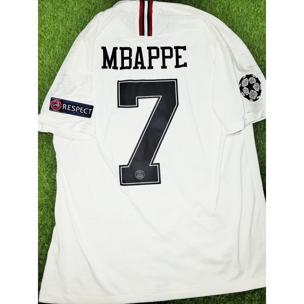 Mbappe Psg Paris Saint Germain JORDAN PLAYER ISSUE 2018 2019 Third Soccer Jersey